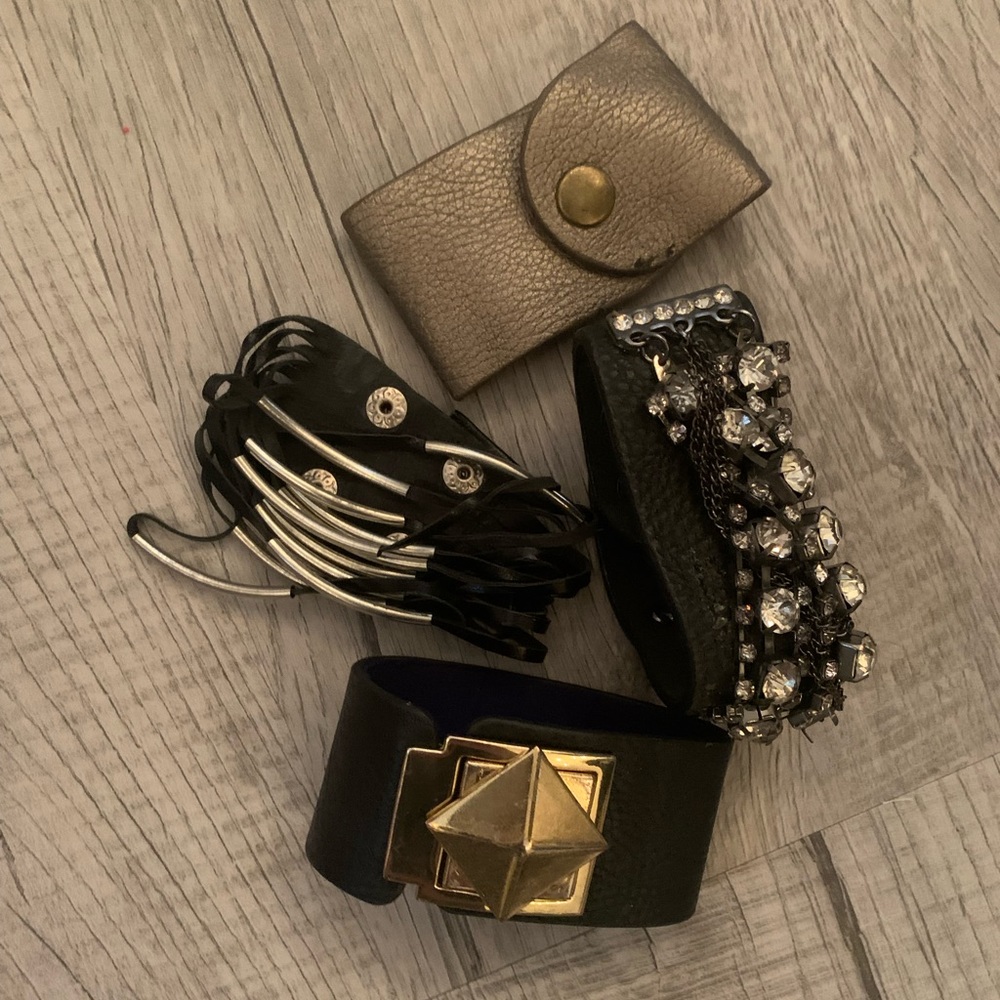 Multiple cuff bracelets + FREE bundle add on